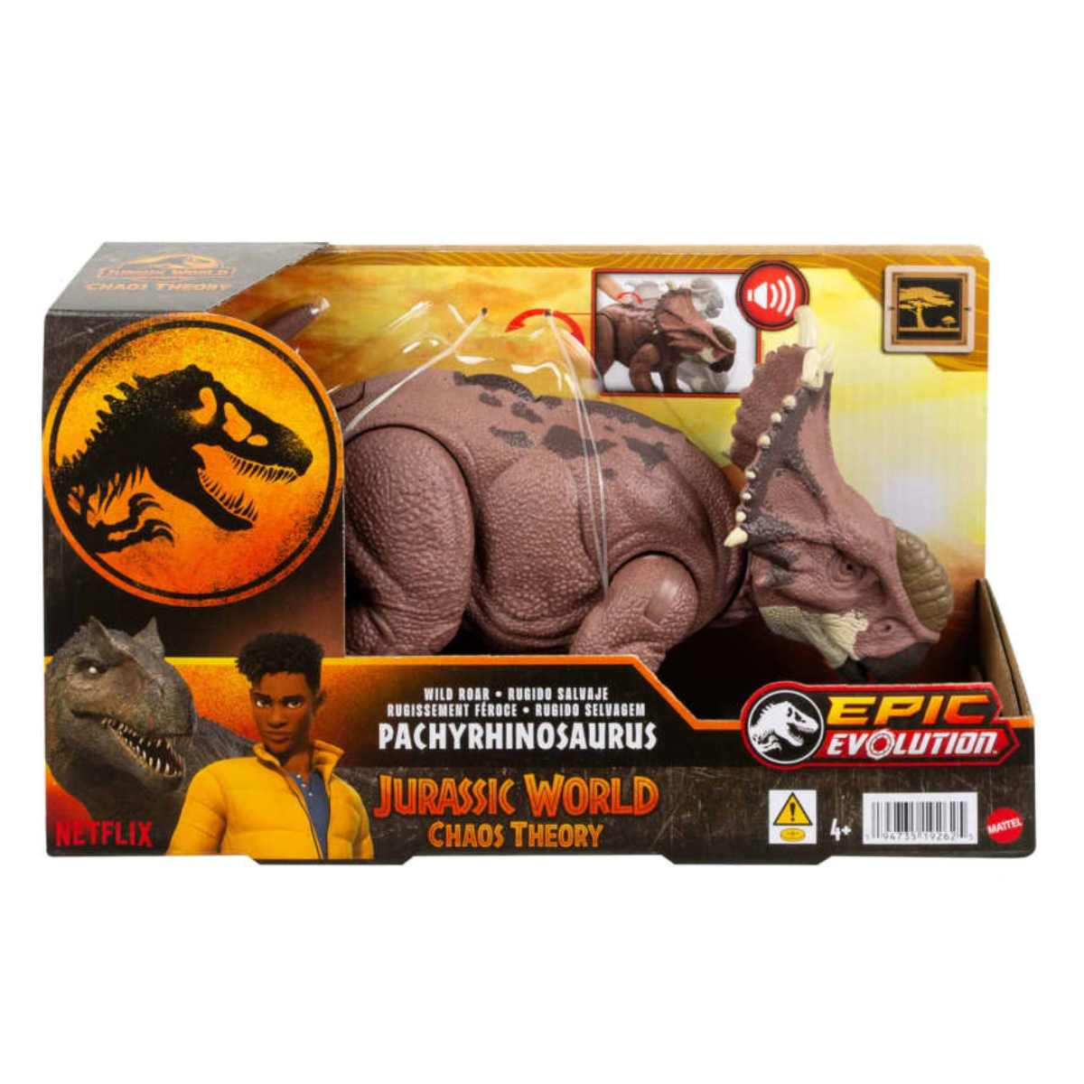Đồ Chơi Mô Hình Khủng Long Pachyrhinosaurus có âm thanh Jurassic