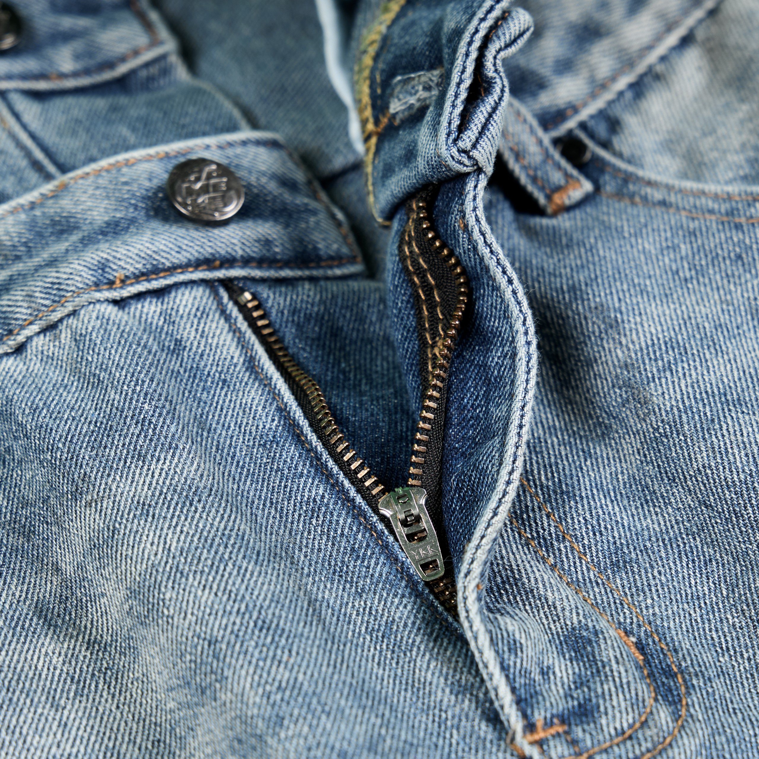 Mô tả DOUBLE-WAISTED BAGGY JEANS / BLUEROCK - 8