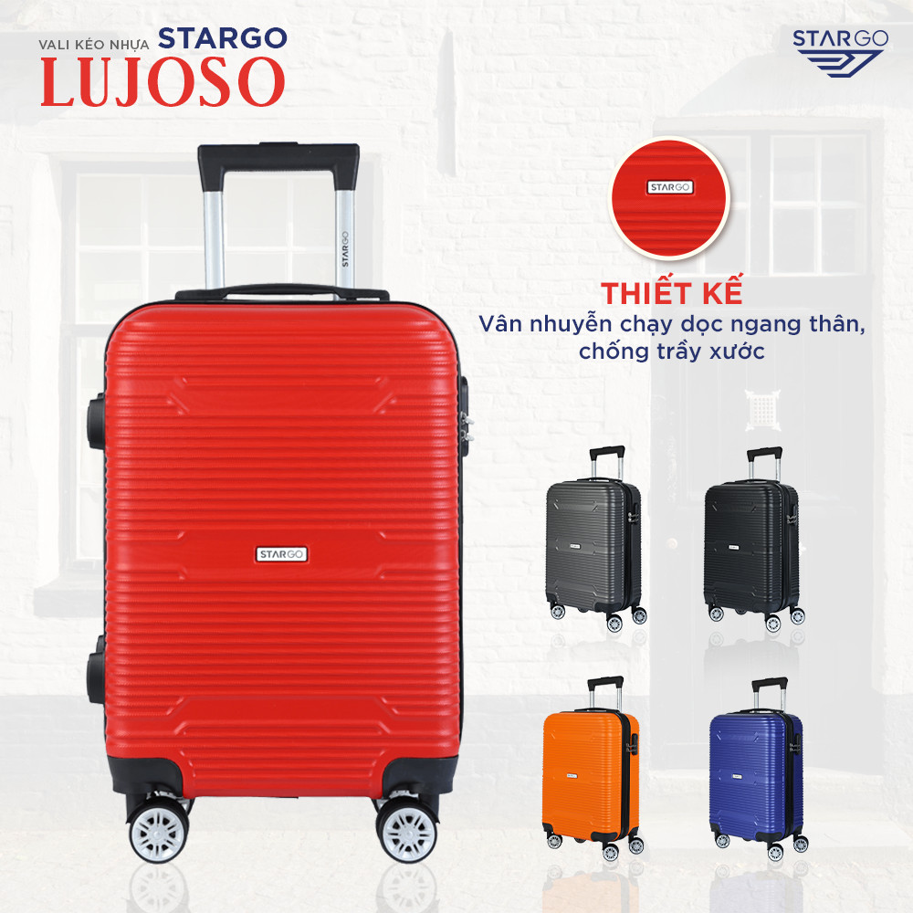 Mô tả Vali Kéo Nhựa Du Lịch STARGO LUJOSO Z22 - Size S (20inch)/ Xách Tay (Cabin) - Khóa Số - Nhựa ABS - 2