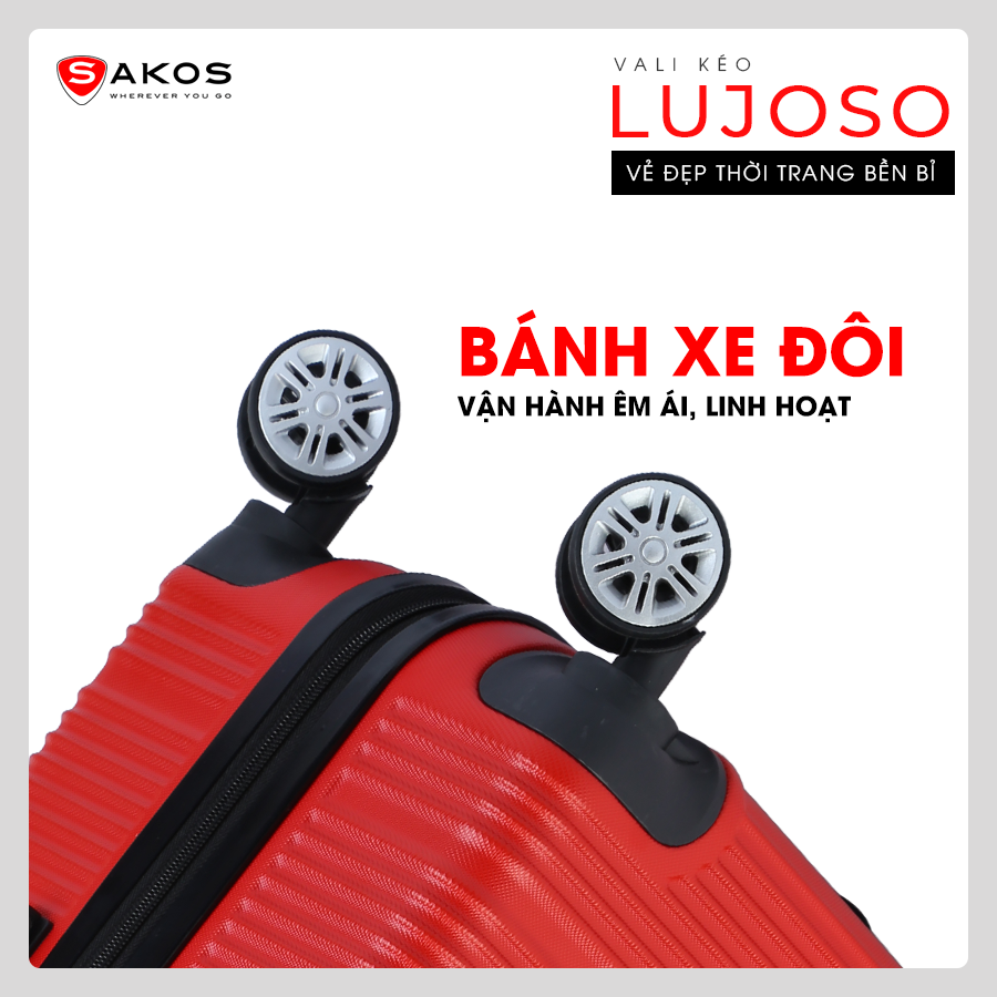 Mô tả Vali Kéo Nhựa Du Lịch STARGO LUJOSO Z22 - Size S (20inch)/ Xách Tay (Cabin) - Khóa Số - Nhựa ABS - 7