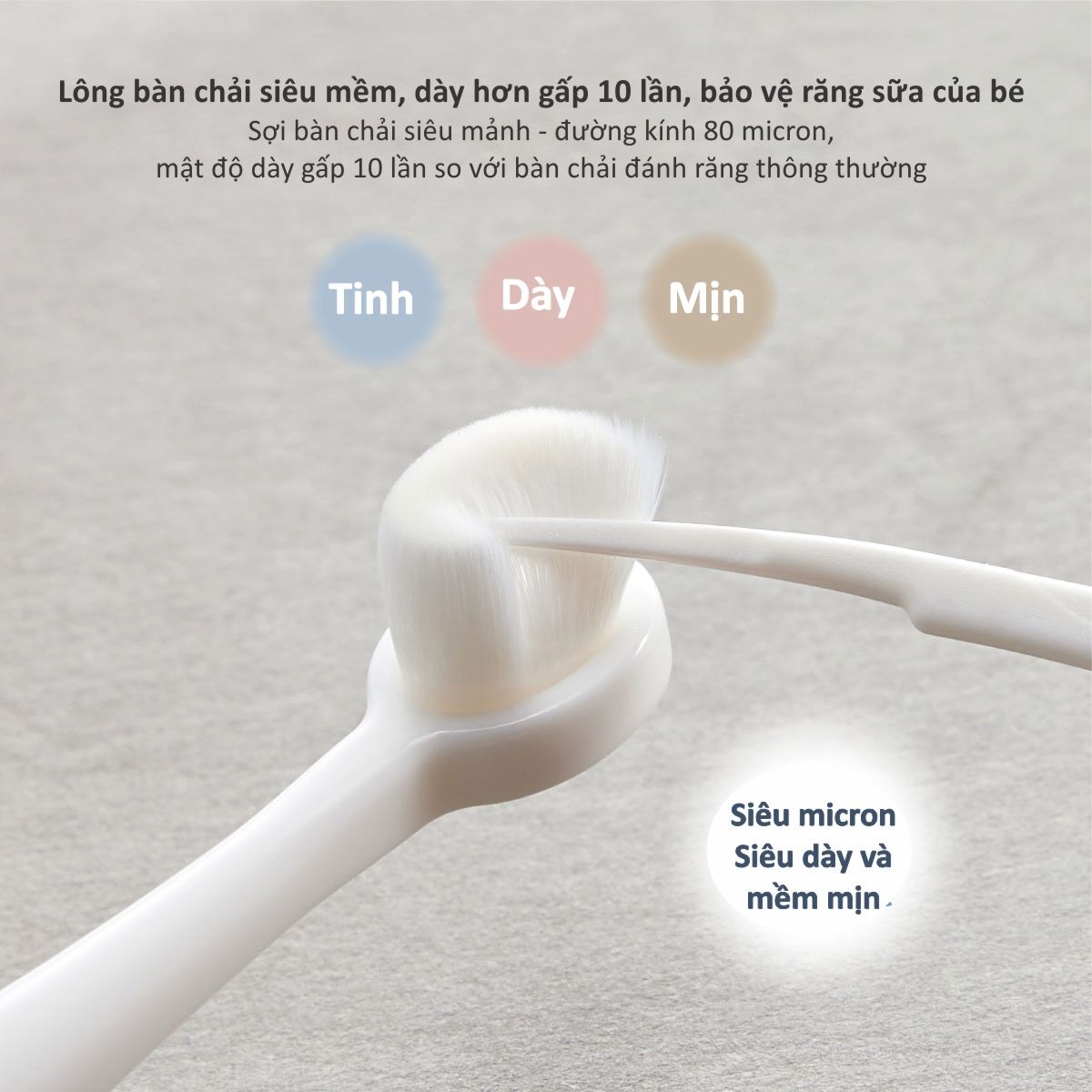Mô tả Bàn chải đánh răng lông mềm cho bé từ 0- 8 tuổi KU.KU DUCKBILL KU1148 - 6