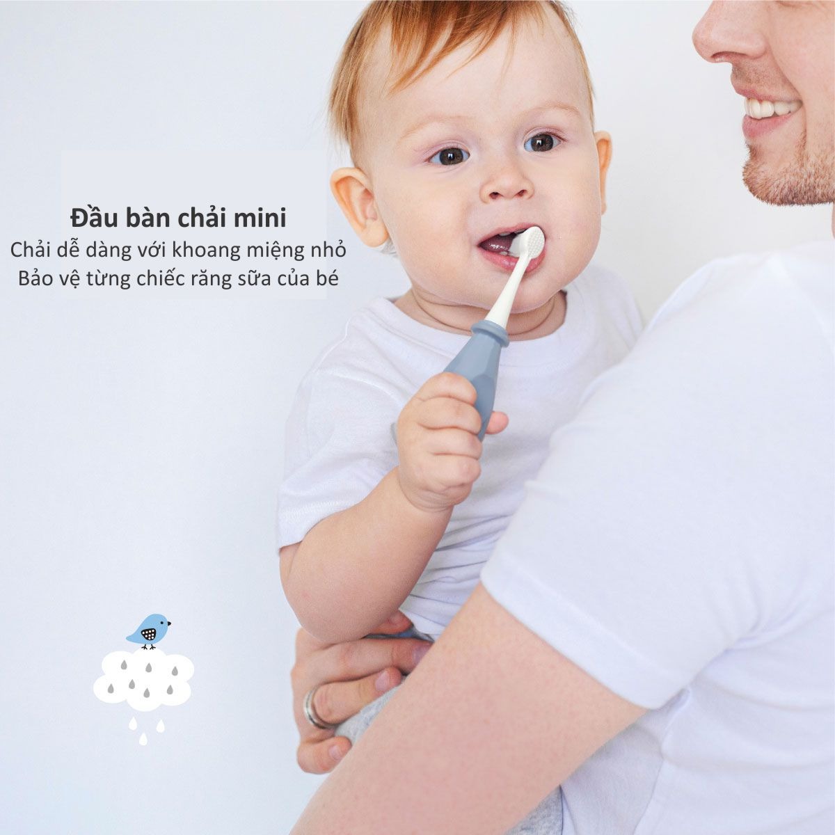 Mô tả Bàn chải đánh răng lông mềm cho bé từ 0- 8 tuổi KU.KU DUCKBILL KU1148 - 7