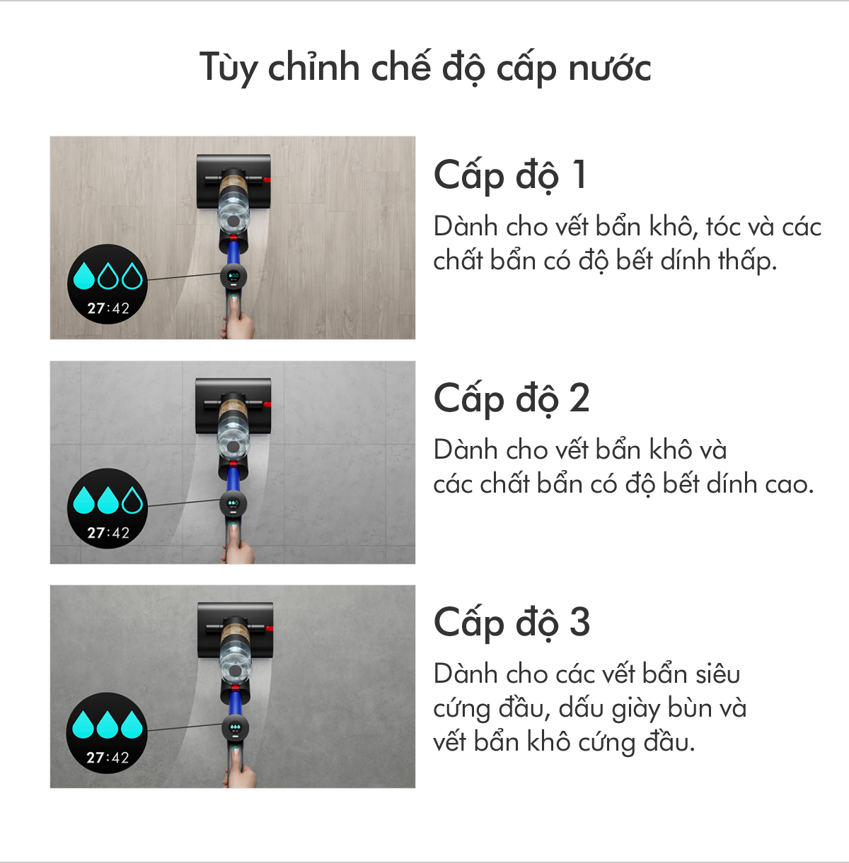 Mô tả Máy lau sàn Dyson Wash G1 ™ - 10