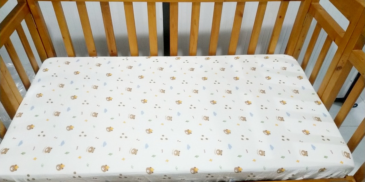 Mô tả Ga cũi vải xô muslin TILO 100% cotton nhiều kích thước - 2