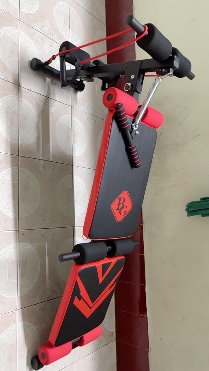 Mô tả Ghế tập bụng đa chức năng SU118 Thiết bị tập thể dục tại nhà có thể gấp gọn - 6