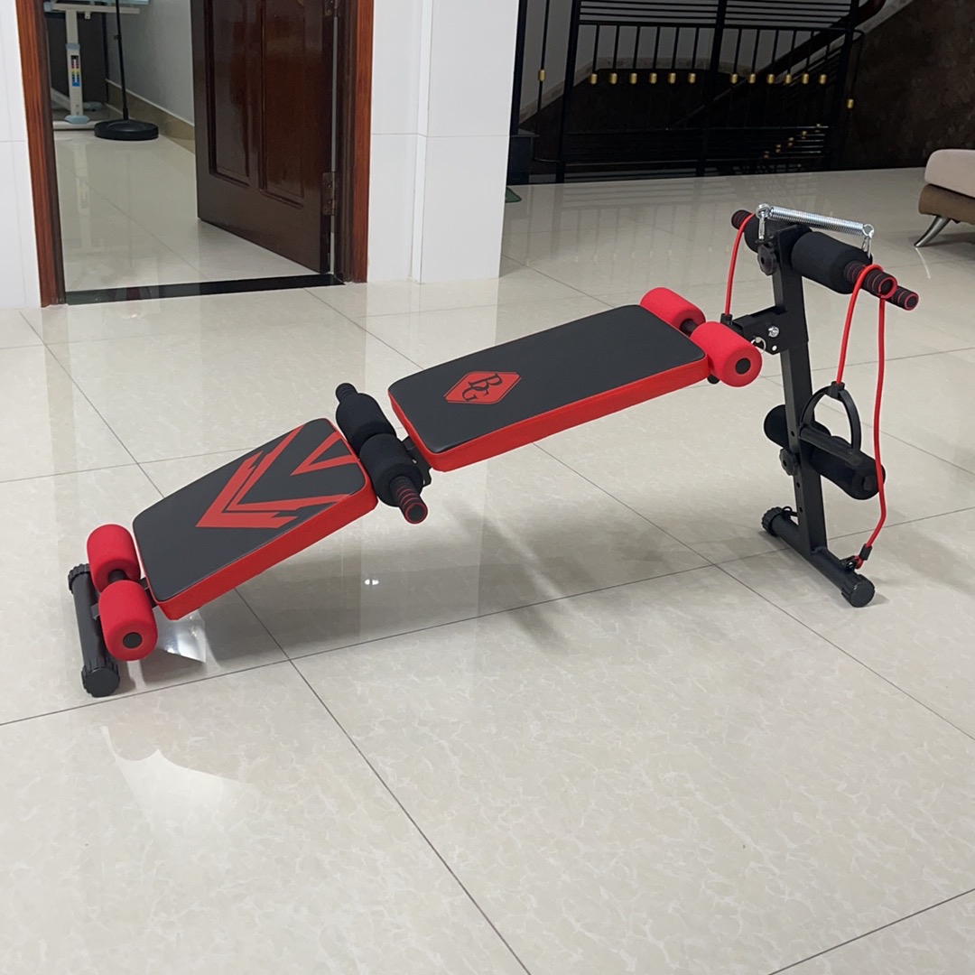 Mô tả Ghế tập bụng đa chức năng SU118 Thiết bị tập thể dục tại nhà có thể gấp gọn - 7
