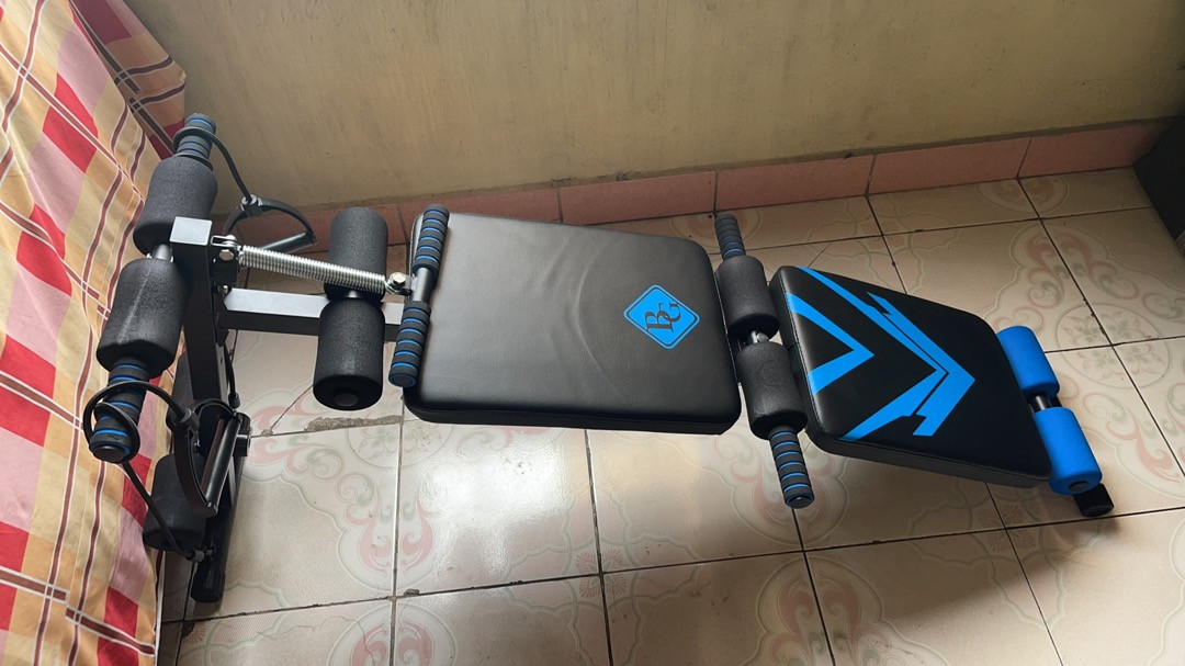 Mô tả Ghế tập bụng đa chức năng SU118 Thiết bị tập thể dục tại nhà có thể gấp gọn - 9