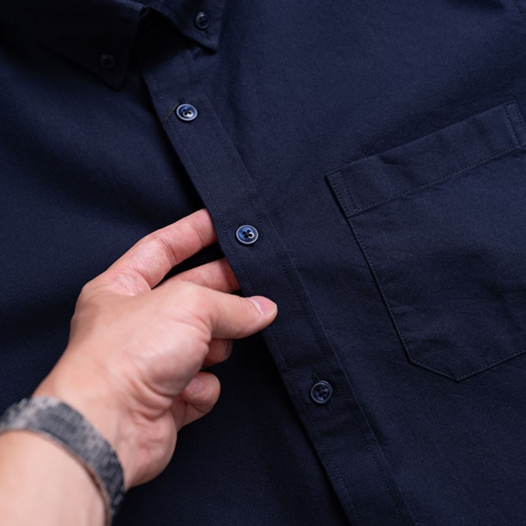 Mô tả Áo sơ mi dài tay nam Phan Nguyễn, chất liệu cotton mềm, mát, thấm hút tốt, form regular fit SMD.1371 - 5