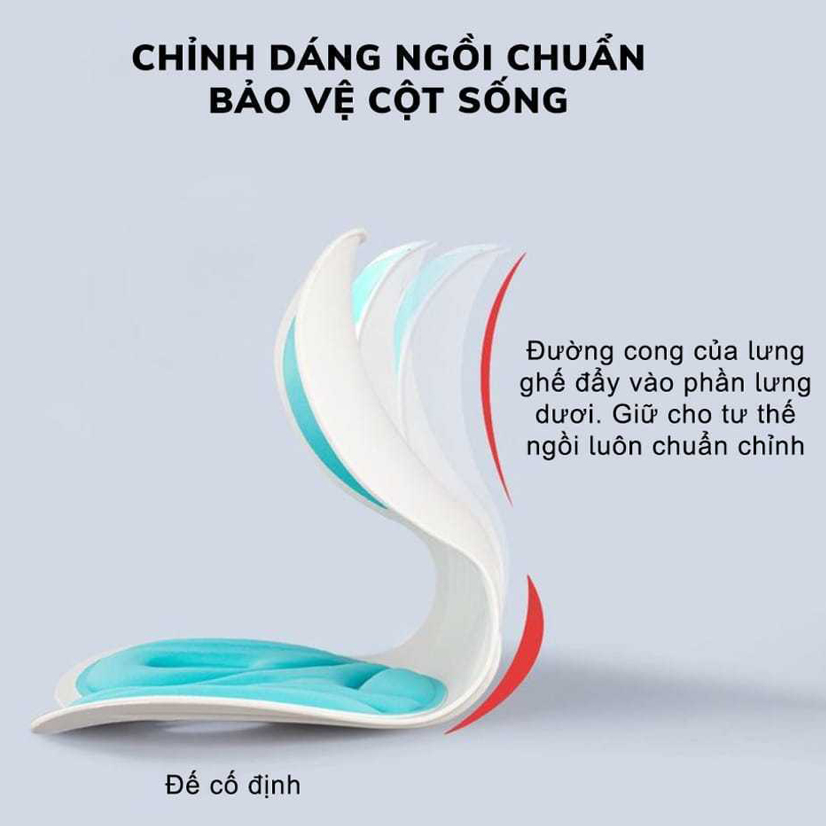 Mô tả Ghế Công Thái Học Văn Phòng Chính Hãng Amalife Chống Gù Lưng Chống Mỏi Cột Sống Cho Trẻ Em Học Sinh Người Lớn - 3
