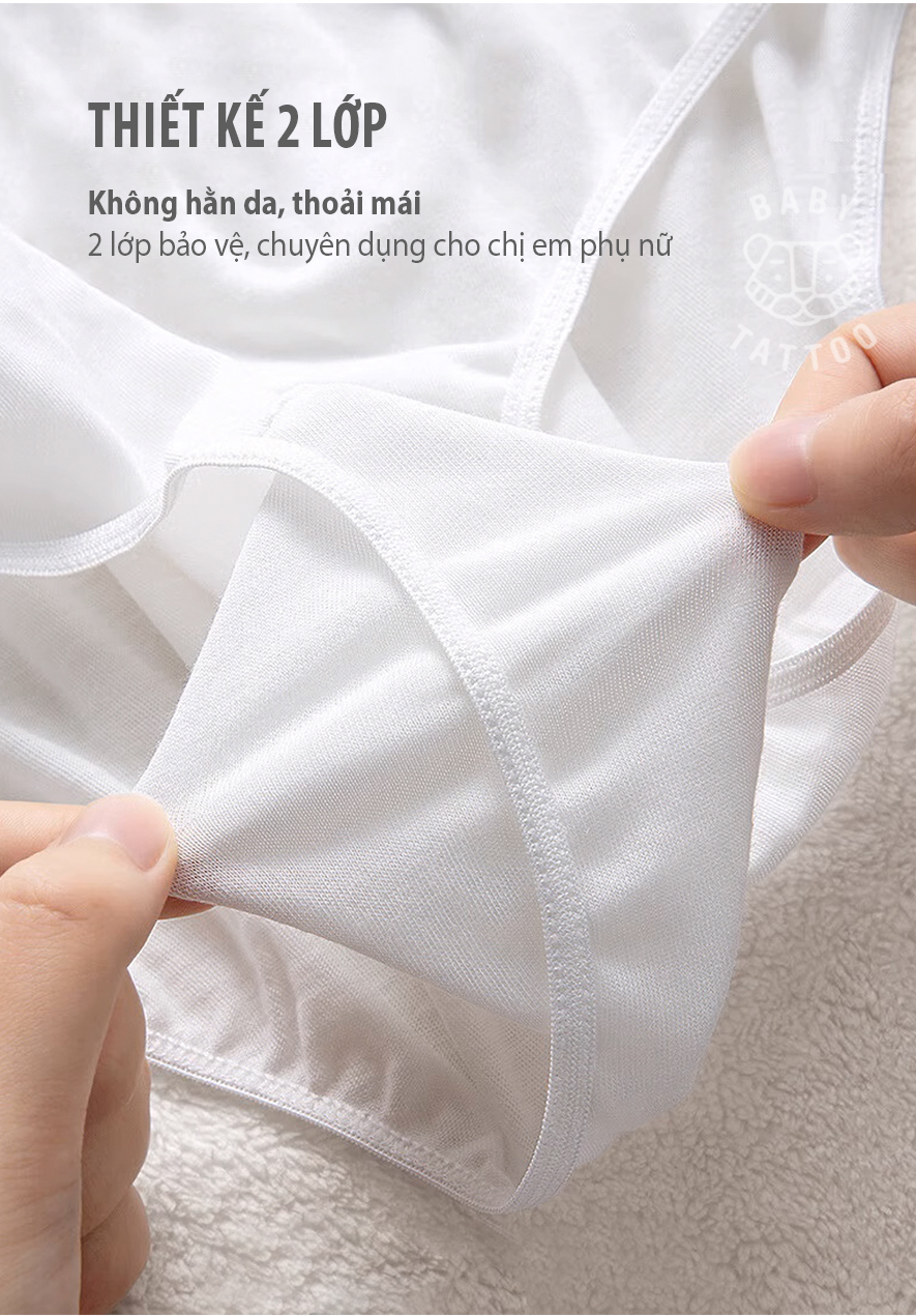 Mô tả Quần Lót Giấy BABY TATTOO, Quần Lót Sử Dụng 1 Lần Cho Chị Em Phụ Nữ Và Mẹ Bầu - 11