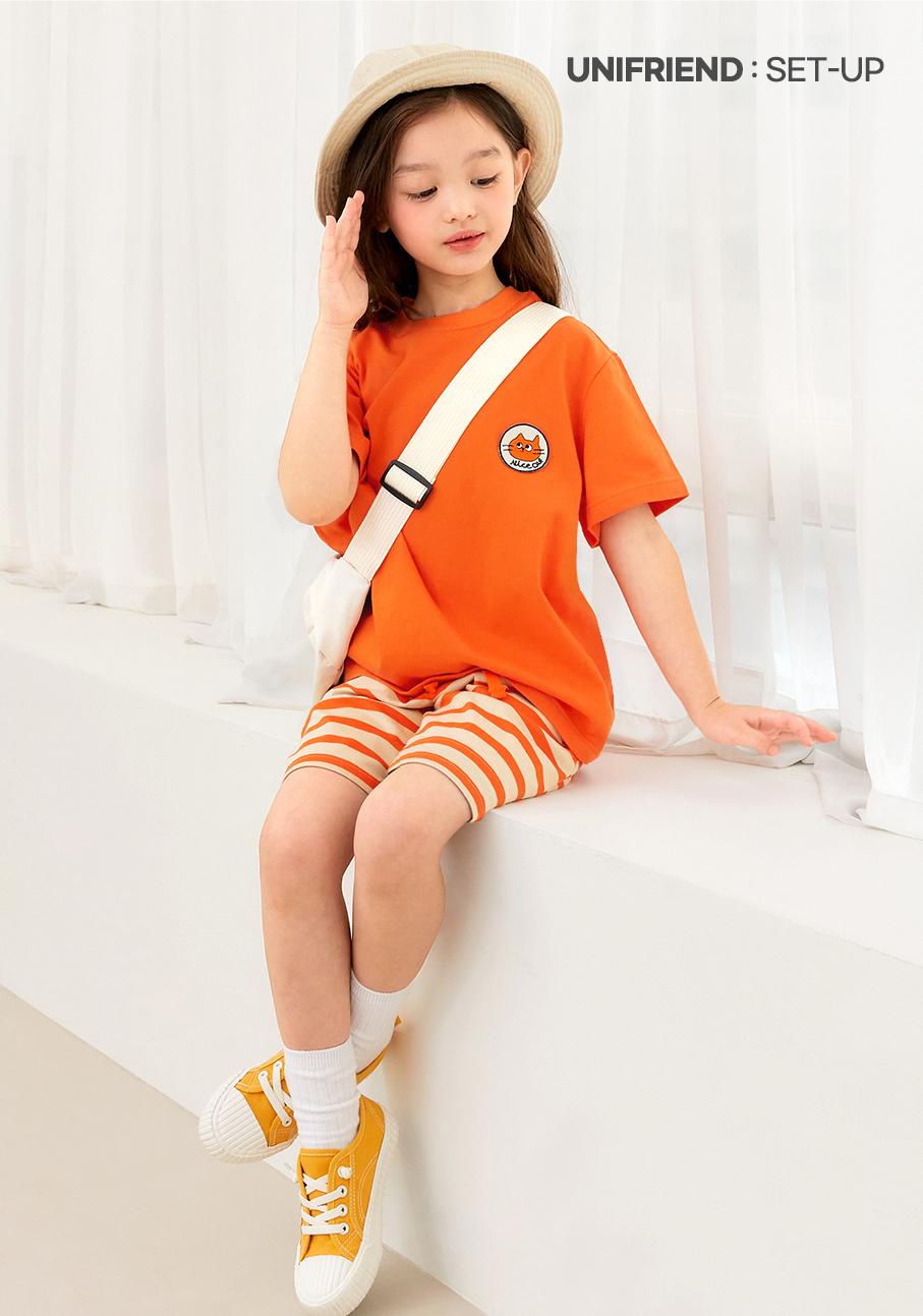 Đồ bộ ngắn tay Unifriend cho bé gái