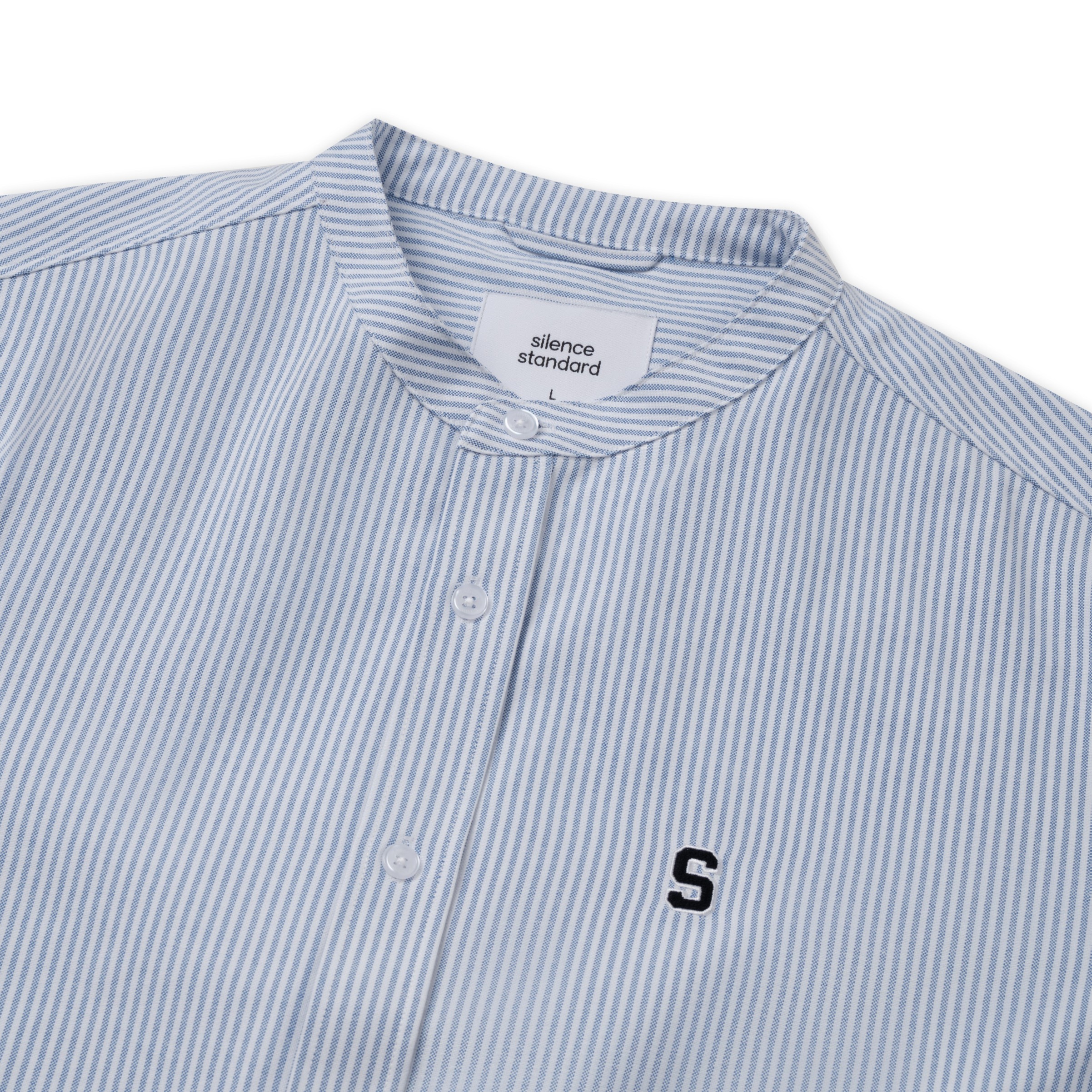 Mô tả Áo sơ mi cổ tàu SilenceStandard Premium Oxford [S028] - 2
