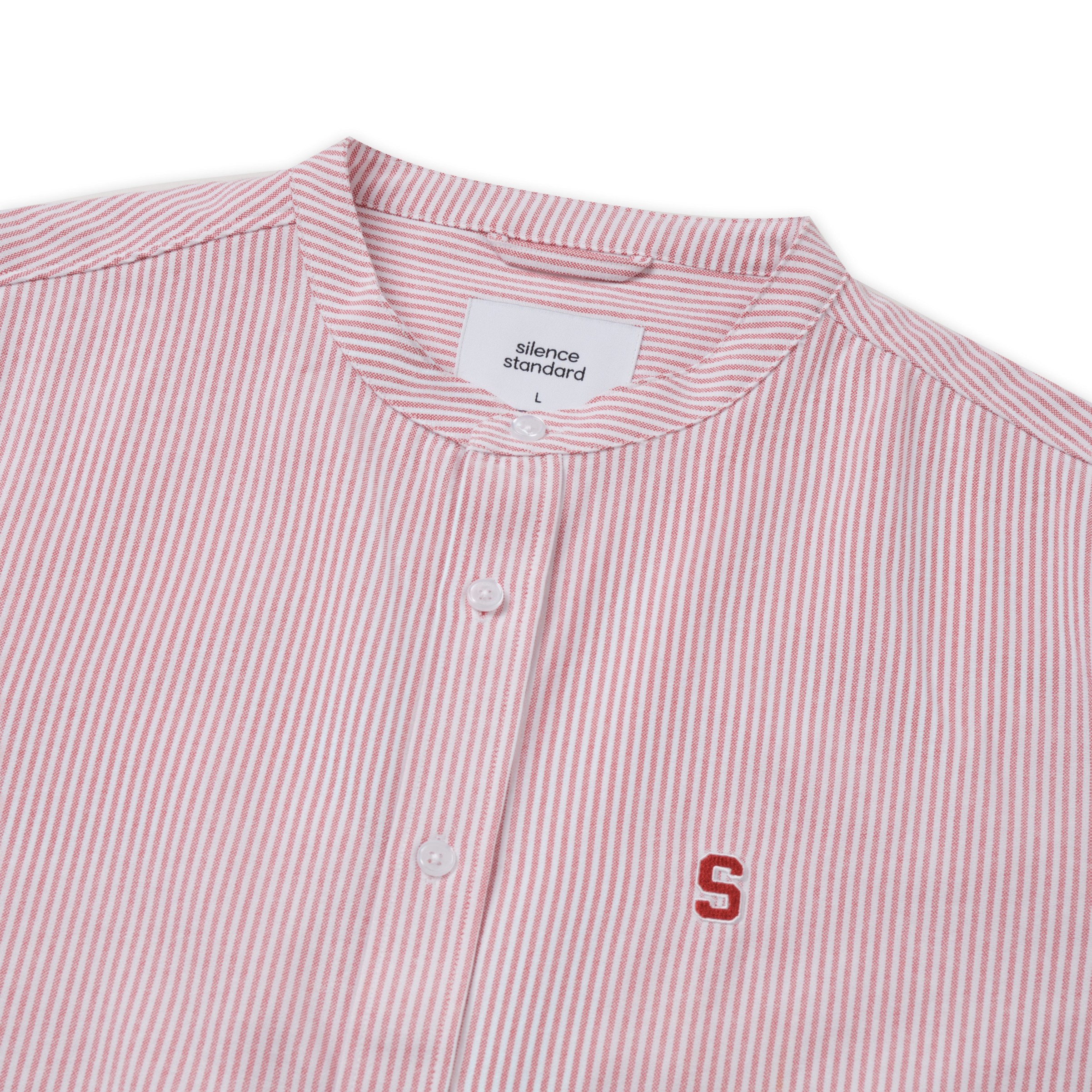 Mô tả Áo sơ mi cổ tàu SilenceStandard Premium Oxford [S028] - 1