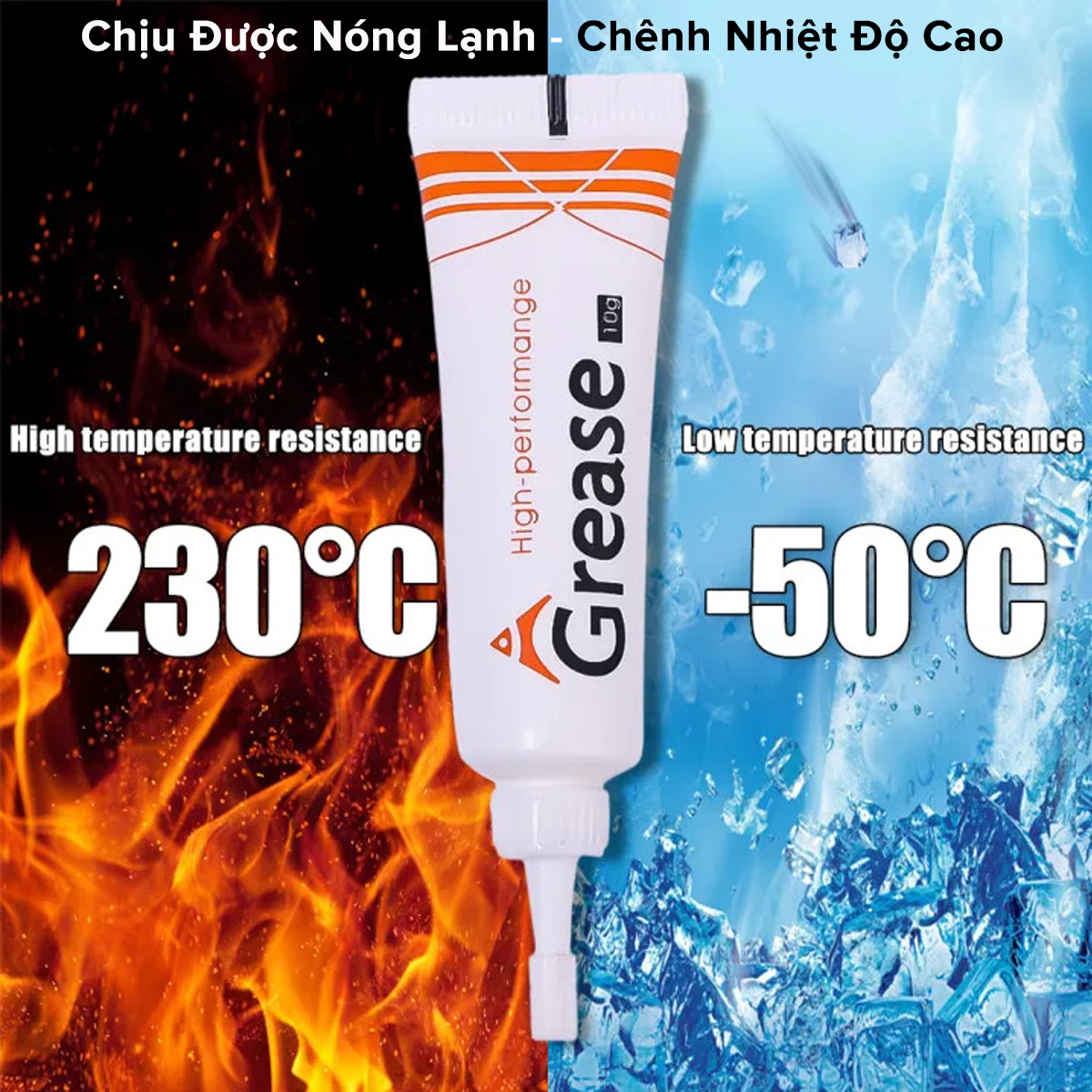 Mô tả Mỡ Bôi Trơn Chịu Nhiệt Chống Mài Mòn Xe Đạp, Tuýp Grease Bò Dưỡng Sên Bánh Răng Guồng Câu Cá Chịu Nhiệt 10g Hãng Amalife - 7