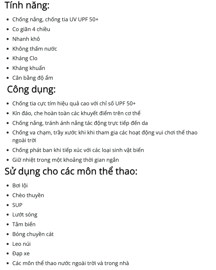 Mô tả Muse Naila Đồ bơi nữ liền thân váy tay dài chống nắng SOBIE - 2