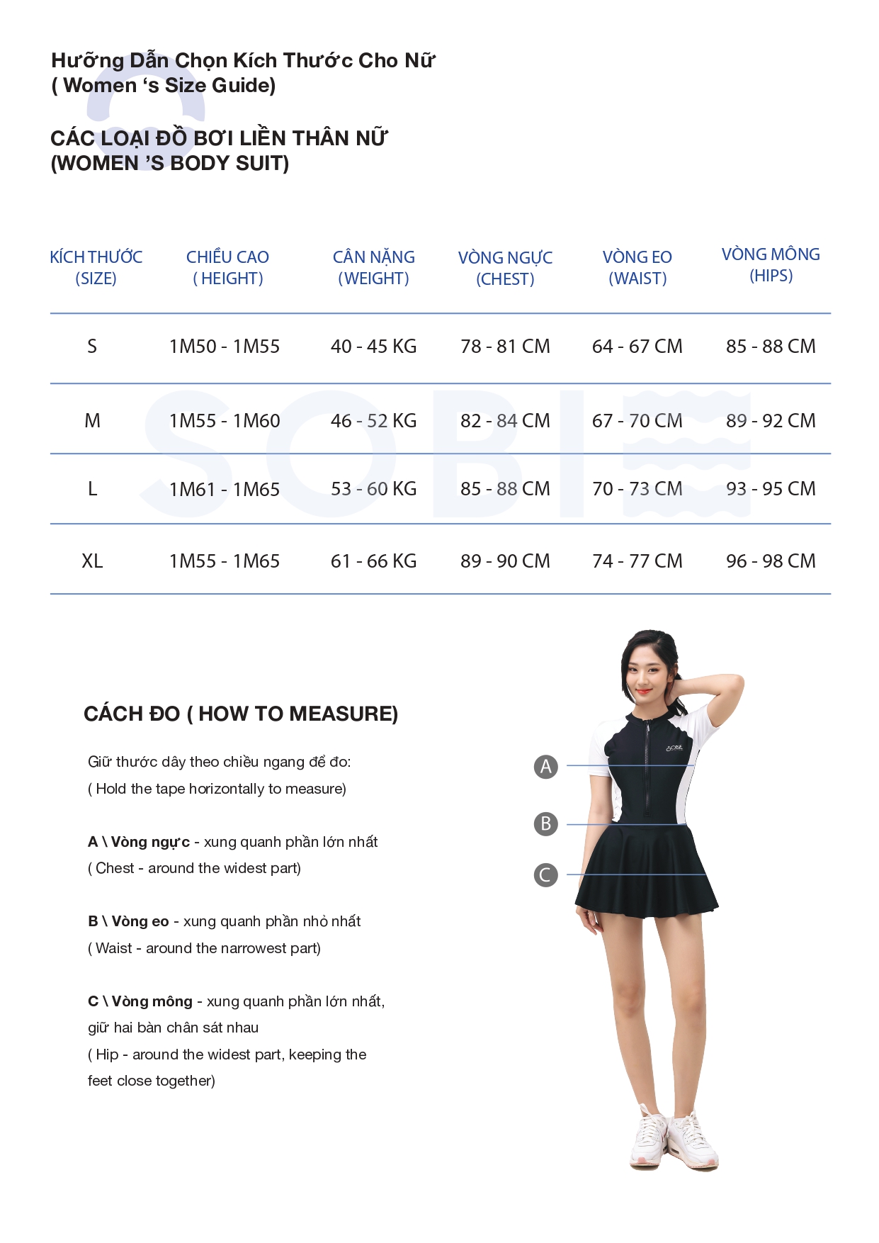 Mô tả Muse Naila Đồ bơi nữ liền thân váy tay dài chống nắng SOBIE - 1