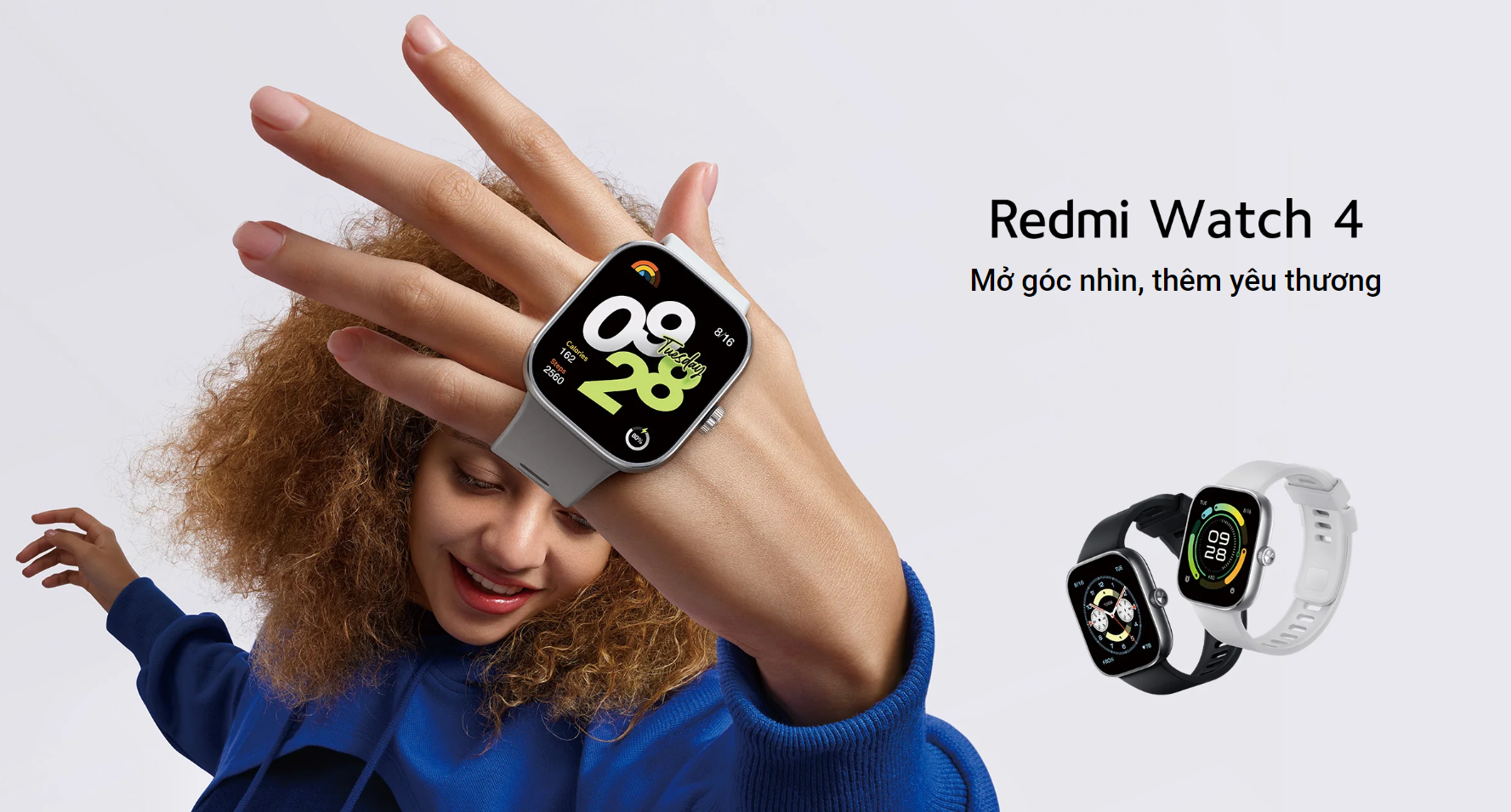 Đồng hồ thông minh Redmi watch Gps độc lập, Nghe/Gọi Chính - Main Image