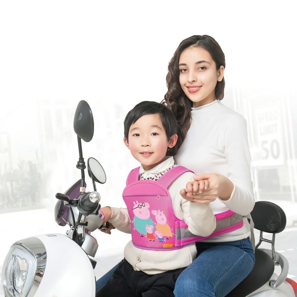 Mô tả Đai đi xe máy cho bé, Đai Xe Máy Đảm Bảo An Toàn Cho Bé KidsWorld được chọn mẫu - 6