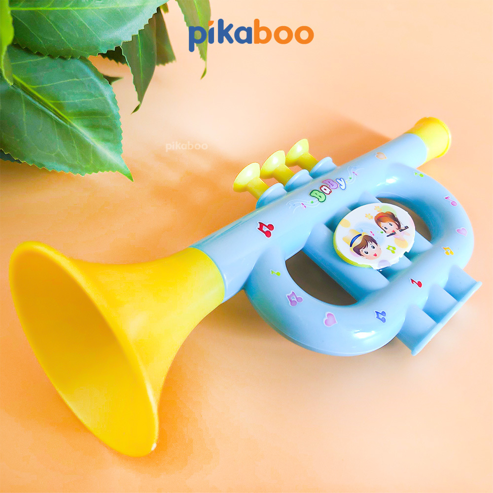 Mô tả Kèn thổi cho bé Pikaboo, kèn đồ chơi có âm thanh vang, chất liệu nhựa dày dặn nhẵn mịn an toàn - 3