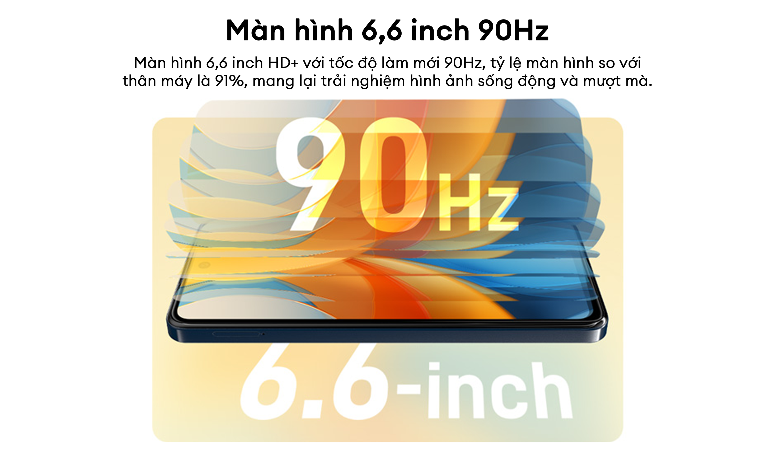 Mô tả [Livestream mã giảm 20%] Điện Thoại Nubia V60 Design | 16(6+10)GB/256GB | 6.6'' HD+ | Octa Core 1.6GHZ | 5000mAh 22.5W - 2