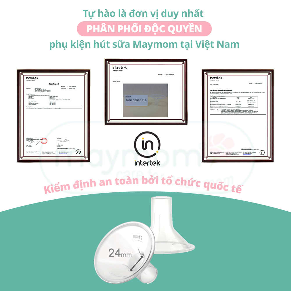 Mô tả Phễu Hút Sữa Maymom Myfit, Phụ Kiện Thay Thế Máy Vắt Sữa Medela, Spectra, Avent, Unimom, Rozabi, Cimilre (1 cái) - 1