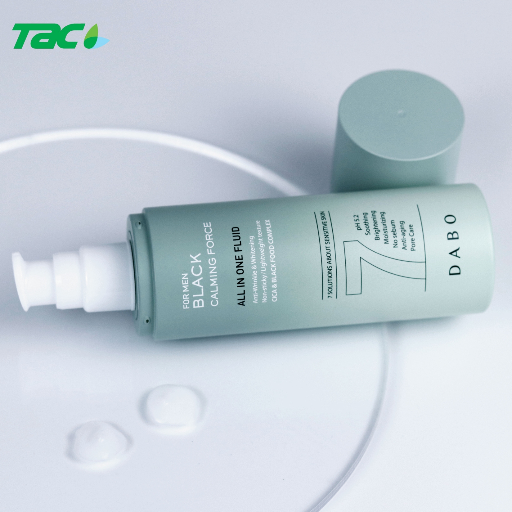 Mô tả Tinh chất dưỡng da cho nam cao cấp DABO FOR MEN BLACK CALMING FORCE ALL IN ONE FLUID 120ML - 2