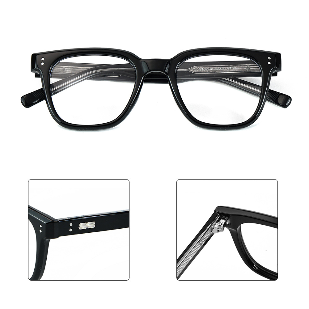 Mô tả Gọng kính cận thời trang nam nữ ANDU EYEWEAR dáng vuông chống tia UV chất liệu nhựa cao cấp - 9136 - 4