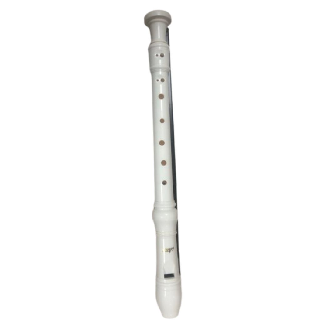 Mô tả Sáo Recorder Lazer LB-339A, thiết kế thế bấm Baroque màu trắng - Việt Thương Music - 1
