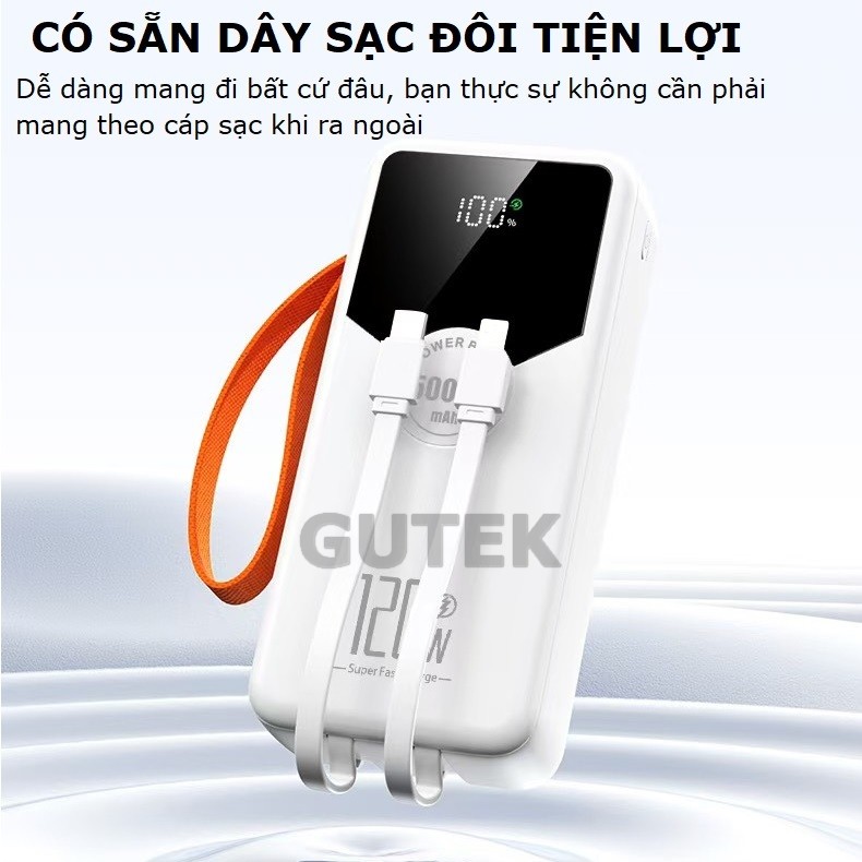 Sạc dự phòng Gutek GT230 sạc nhanh 120W