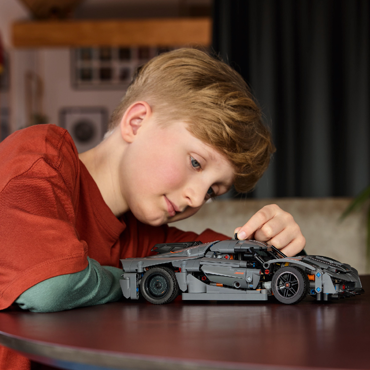 Mô tả LEGO TECHNIC 42173 Đồ Chơi Lắp Ráp Xe Thể Thao Koenigsegg Jesko Absolut Màu Xám (801 Chi Tiết) - 6