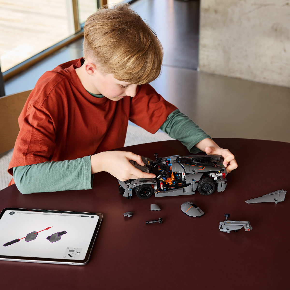 Mô tả LEGO TECHNIC 42173 Đồ Chơi Lắp Ráp Xe Thể Thao Koenigsegg Jesko Absolut Màu Xám (801 Chi Tiết) - 7