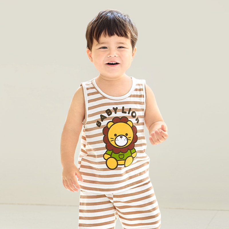 Đồ bộ ba lỗ Unifriend cho bé trai