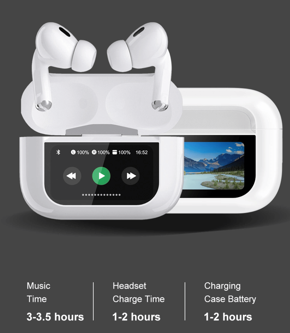 Mô tả Tai Nghe Bluetooth WIWU T22 Pro Màn Hình Cảm Ứng/ Chống Ồn Chủ Động ANC/ 13 Chức Năng - 7