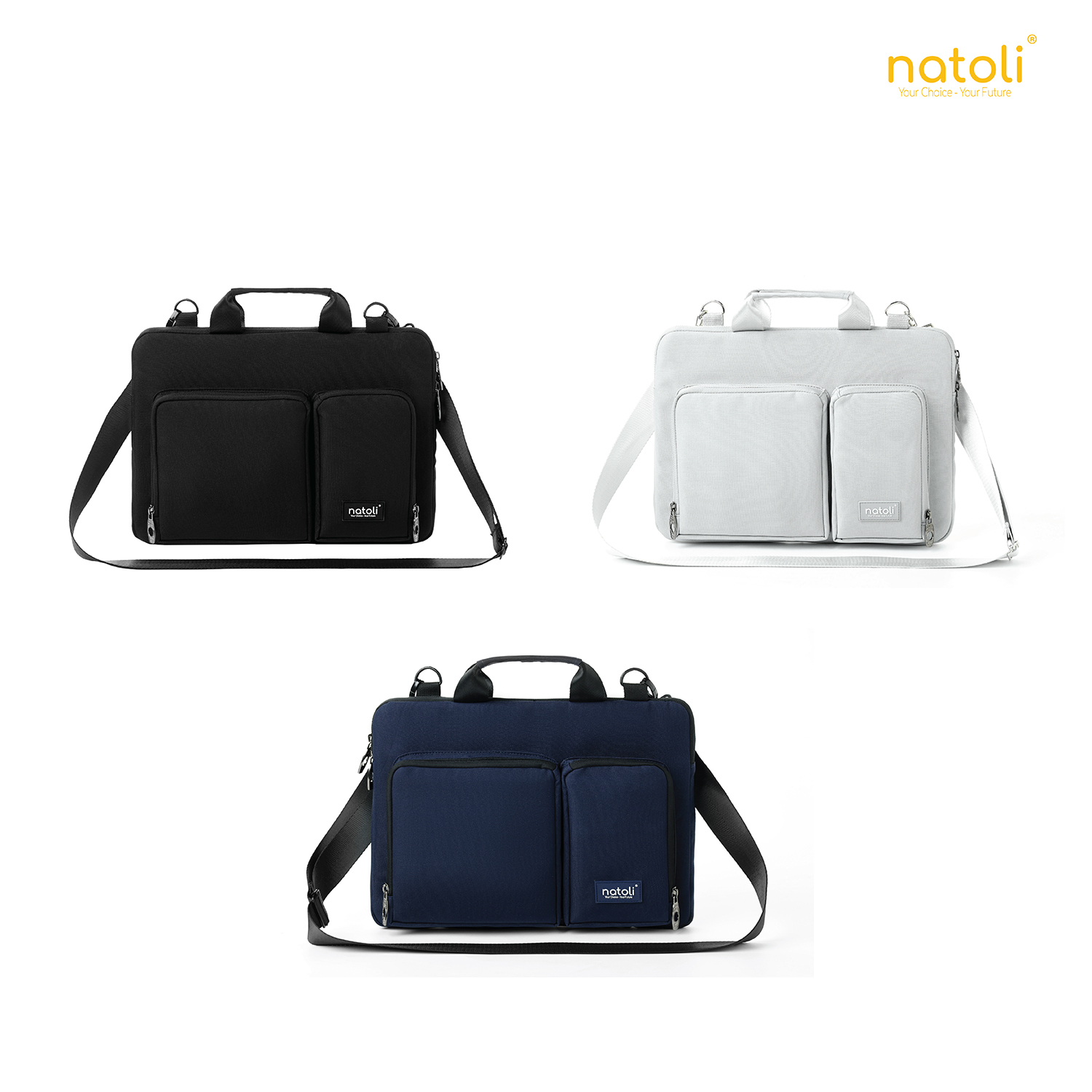 Túi chống sốc laptop Natoli - Lớp đệm chống sốc