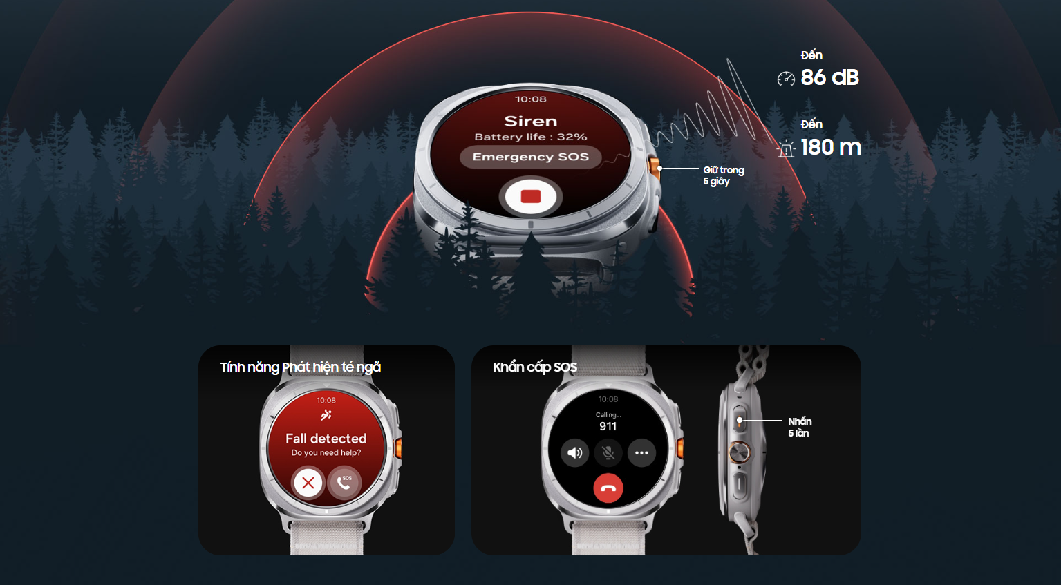 Mô tả Samsung Galaxy Watch Ultra LTE 47mm Chính Hãng - 3