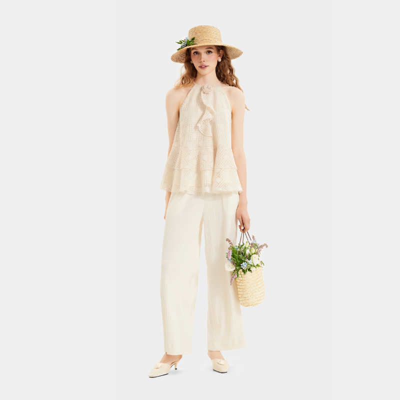 Mô tả Quần Thun Dài Nữ MARC FASHION Ống Suông - CBNH063724 - 5