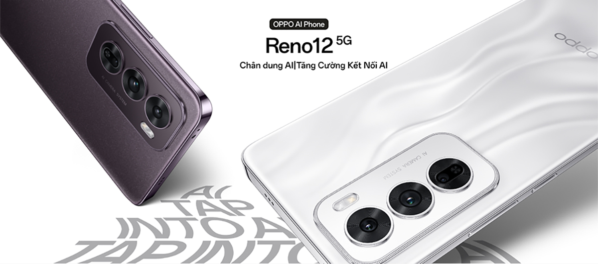 Mô tả Điện Thoại OPPO Reno12 5G (12GB/256GB) | Camera AI | Bền bỉ toàn diện | SUPERVOOC 80W - Hàng chính hãng - 1