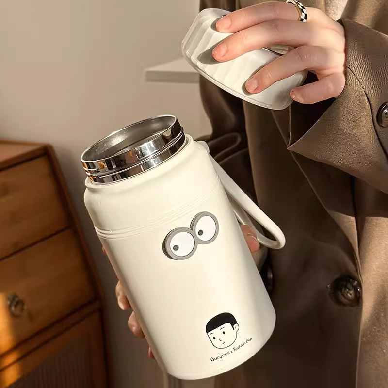 Sticker 3D hình con mắt dán bình giữ nhiệt, hình dán sticker nhựa mềm ...