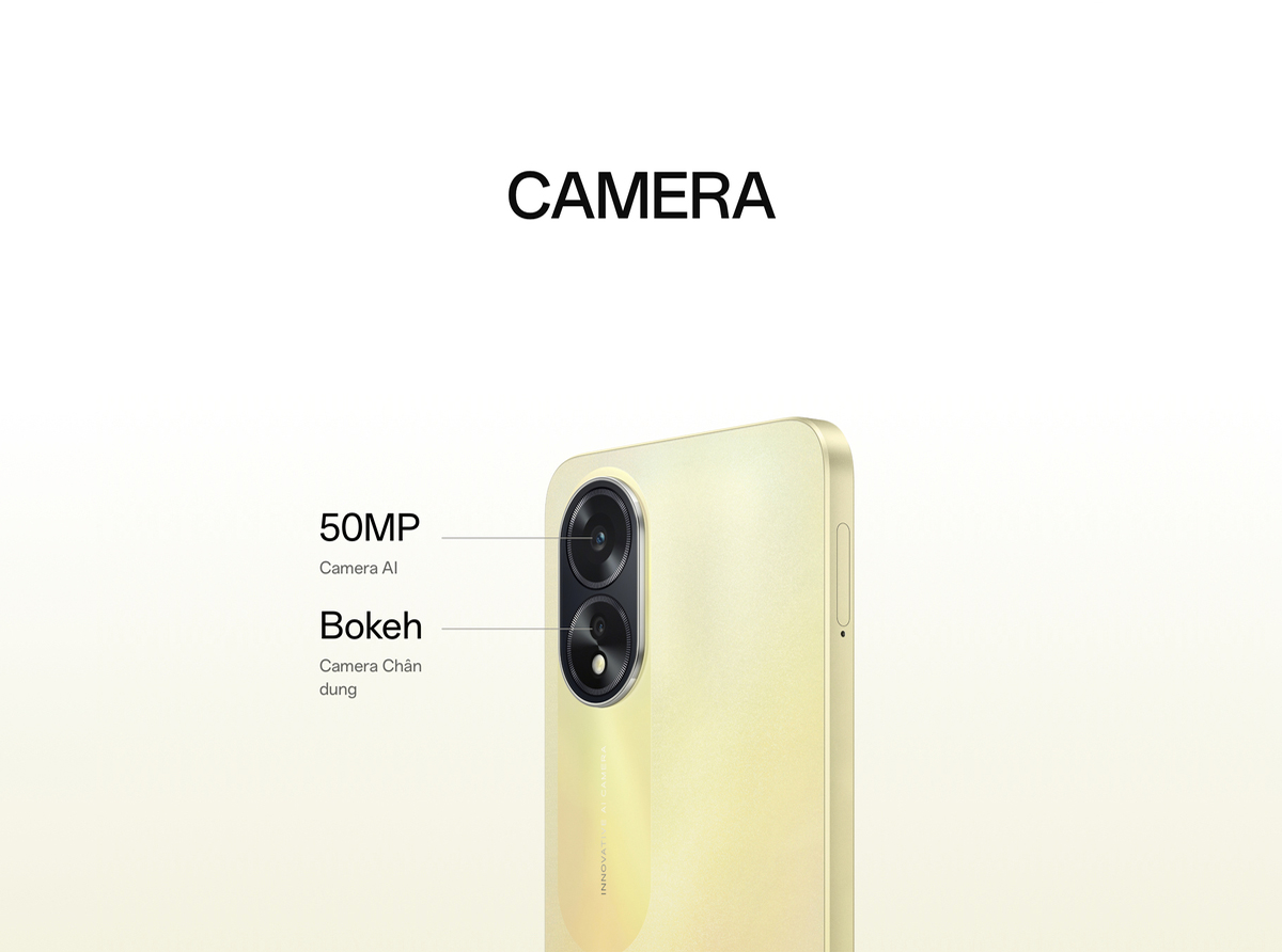 Mô tả Điện Thoại OPPO A38 (6GB/128GB) | Màn hình lớn | Sạc 33W - Hàng chính hãng - 6