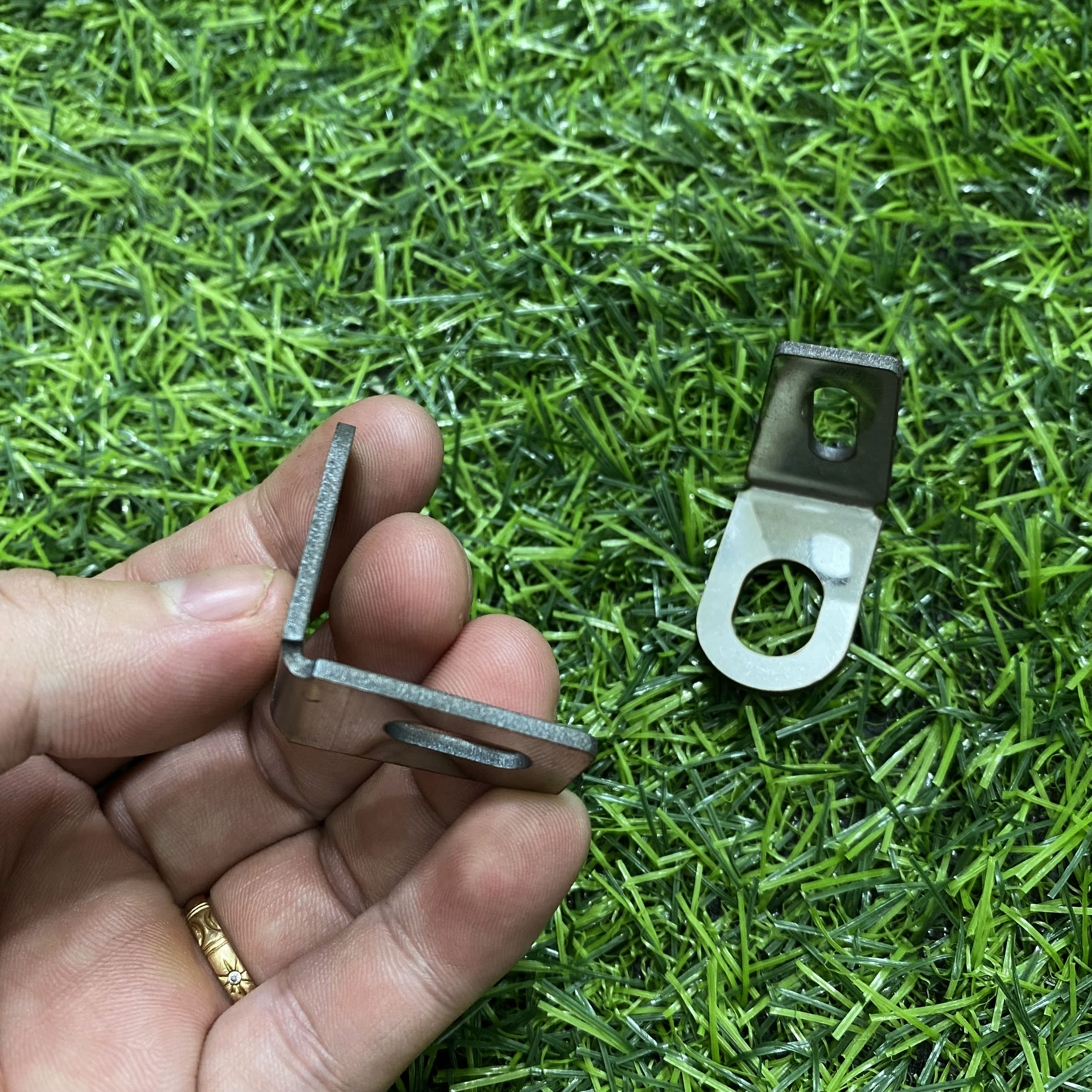 Pát Chữ L Chân Kính, Chân Phuộc...Gắn Đèn Trợ Sáng Inox 304 CNC Lắp ...