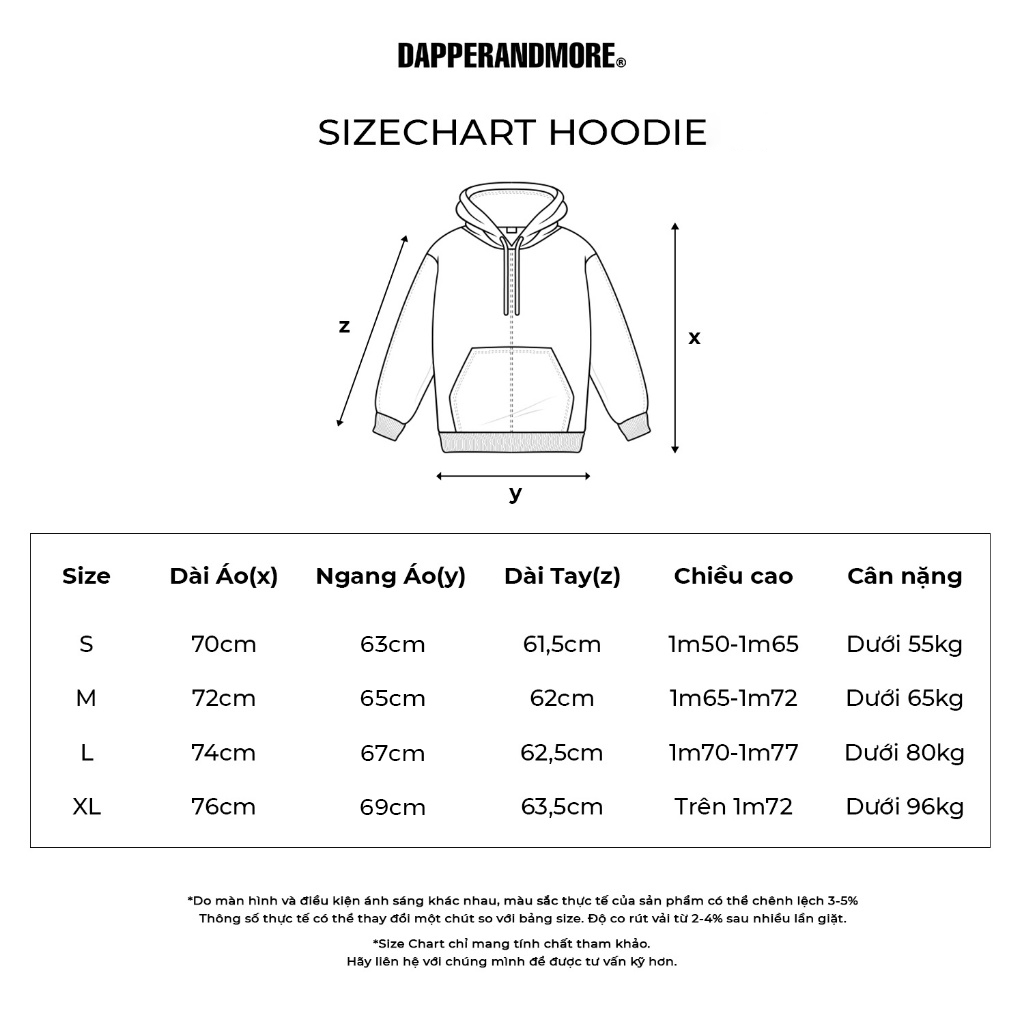 Mô tả Áo Khoác Hoodie DAPPERANDMORE Metal Zipped Vải Nỉ Chân Cua 100% Cotton Phối Tag Kim Loại - Grey - 2