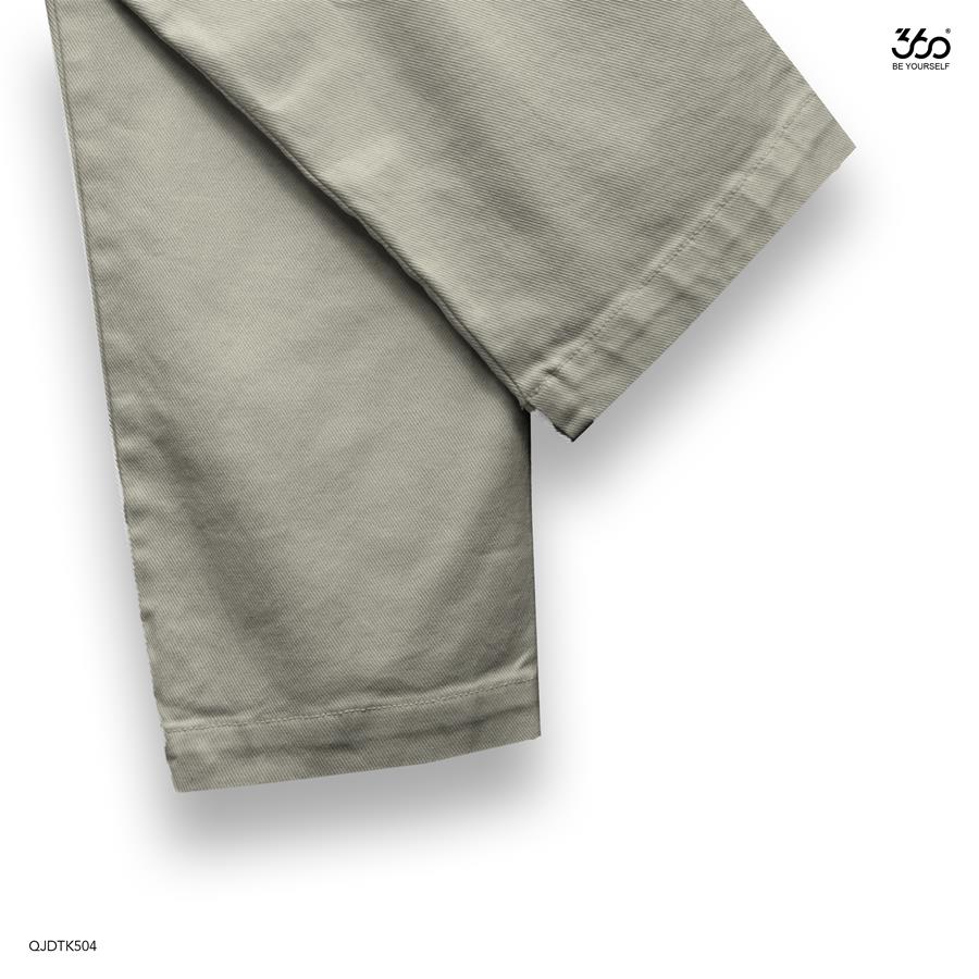 Mô tả Quần jeans chất liệu vải kaki vân chéo 360 Boutique form slim trẻ trung co giãn hạn chế bai xù - QJDTK504 - 6
