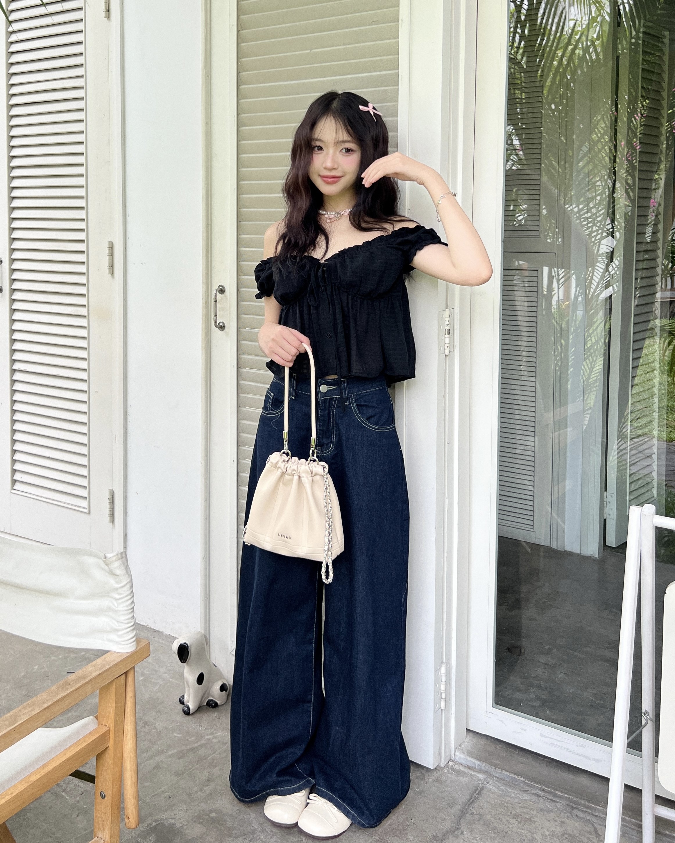 Mô tả Túi đeo vai nữ LESAC Bloom Bag - 2