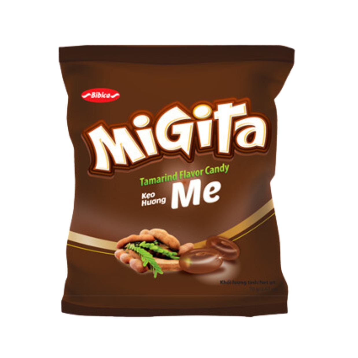 Mô tả Combo 3 Kẹo Cứng Migita Me Bibica 70g - 1