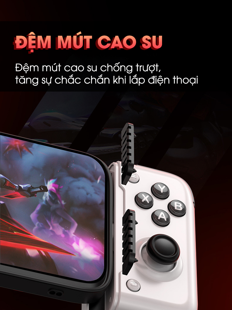 Tay cầm chơi game MEMO gamepad S2 hỗ trợ đa game macro combo liên quân ...