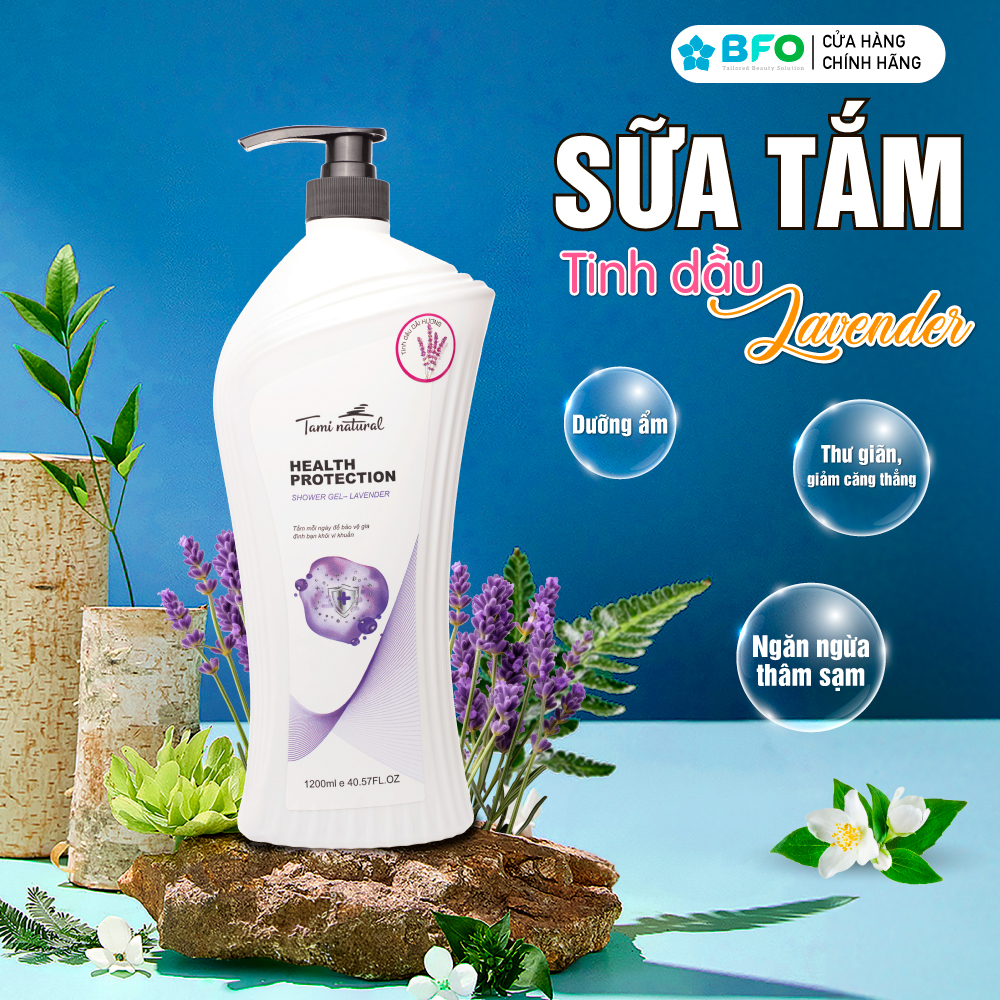 Mô tả Sữa Tắm Kháng Khuẩn Dưỡng Ẩm Sáng Da Tami Health Protection 1200ml - 4