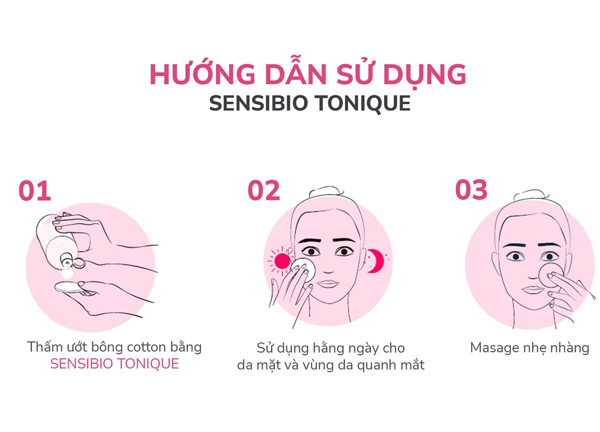 Mô tả Dung dịch cân bằng dưỡng ẩm và làm dịu da Bioderma Sensibio Tonique - 250ml - 4