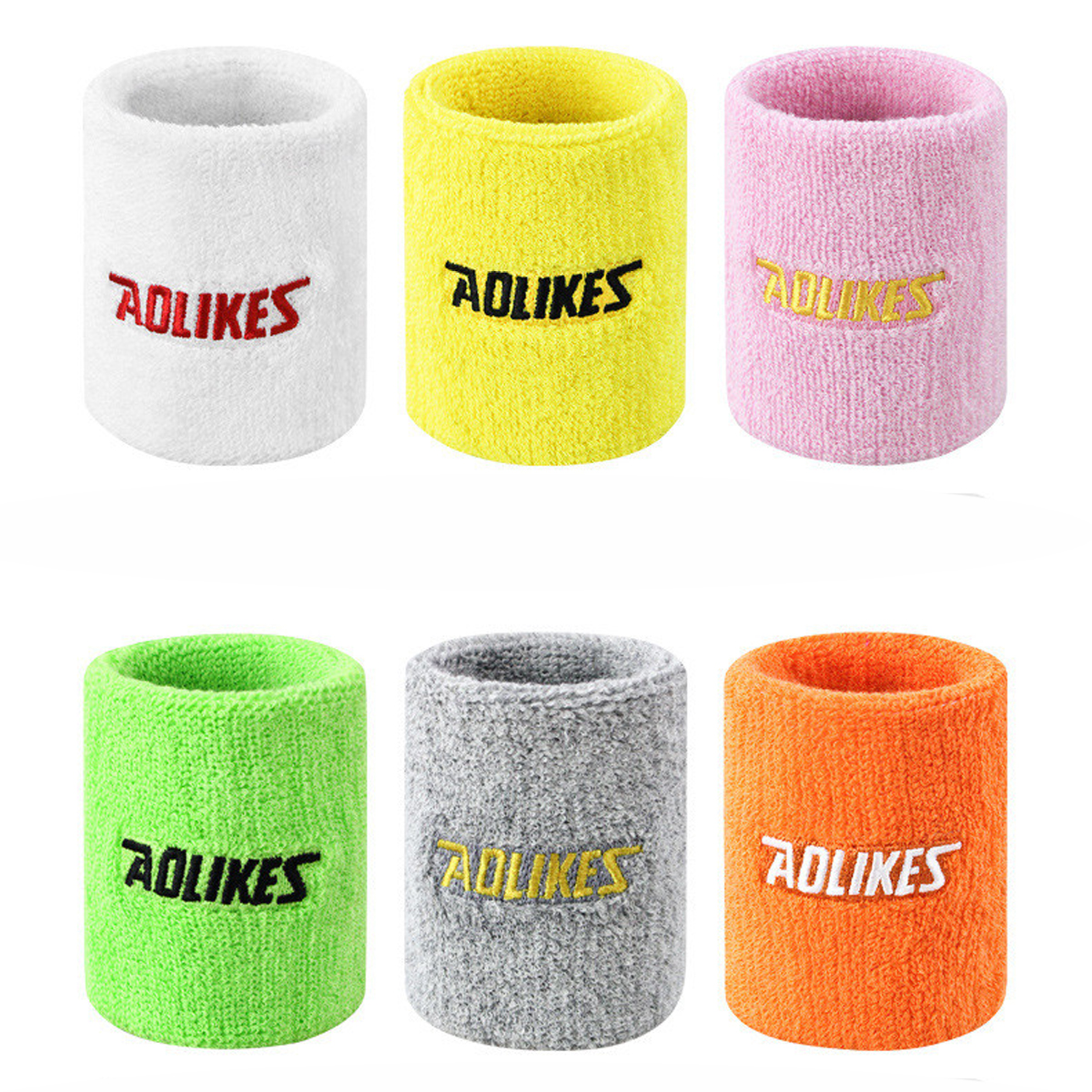 Mô tả Băng Đô Đeo Cổ Tay Chặn Mồ Hôi Thể Thao 8cm Chuyên Tập Tennis Tập Cầu Lông Bóng Đá Bóng Bàn AL0235 Chính Hãng Aolikes - 2