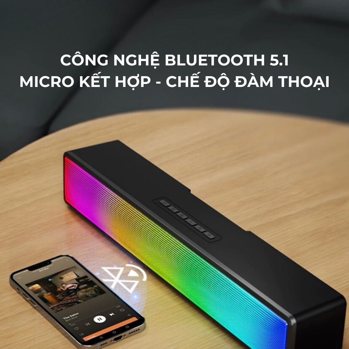 Mô tả Loa Bluetooth 5.0 VIVAN RB580 / RB520 Công Suất 10W Pin 1200mAh Bass Trầm Mạnh Mẽ - Hỗ Trợ Kết Nối USB/ AUX/ Thẻ Nhớ - 3