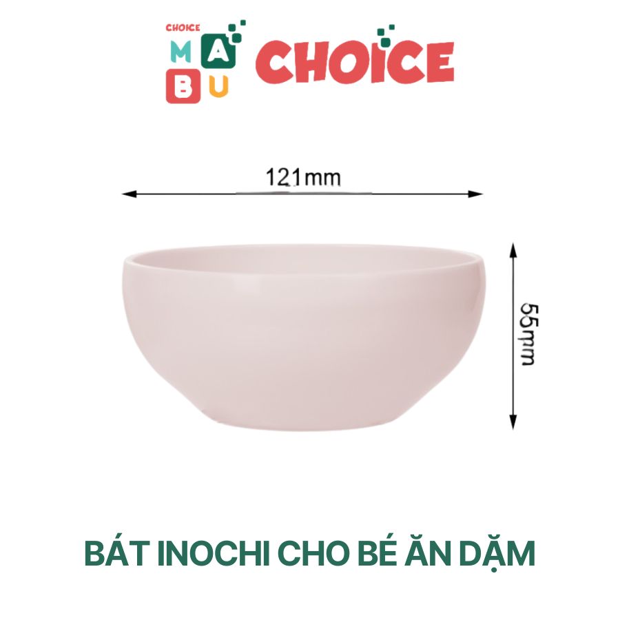 Mô tả Bát ăn cơm ăn dặm nhựa Inochi Amori cho bé chịu nhiệt chịu nhiệt 415ml 850ml (1 chiếc) - 1